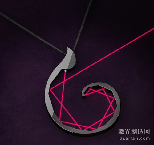 利用反射的時尚激光燈(圖片源自Behance)