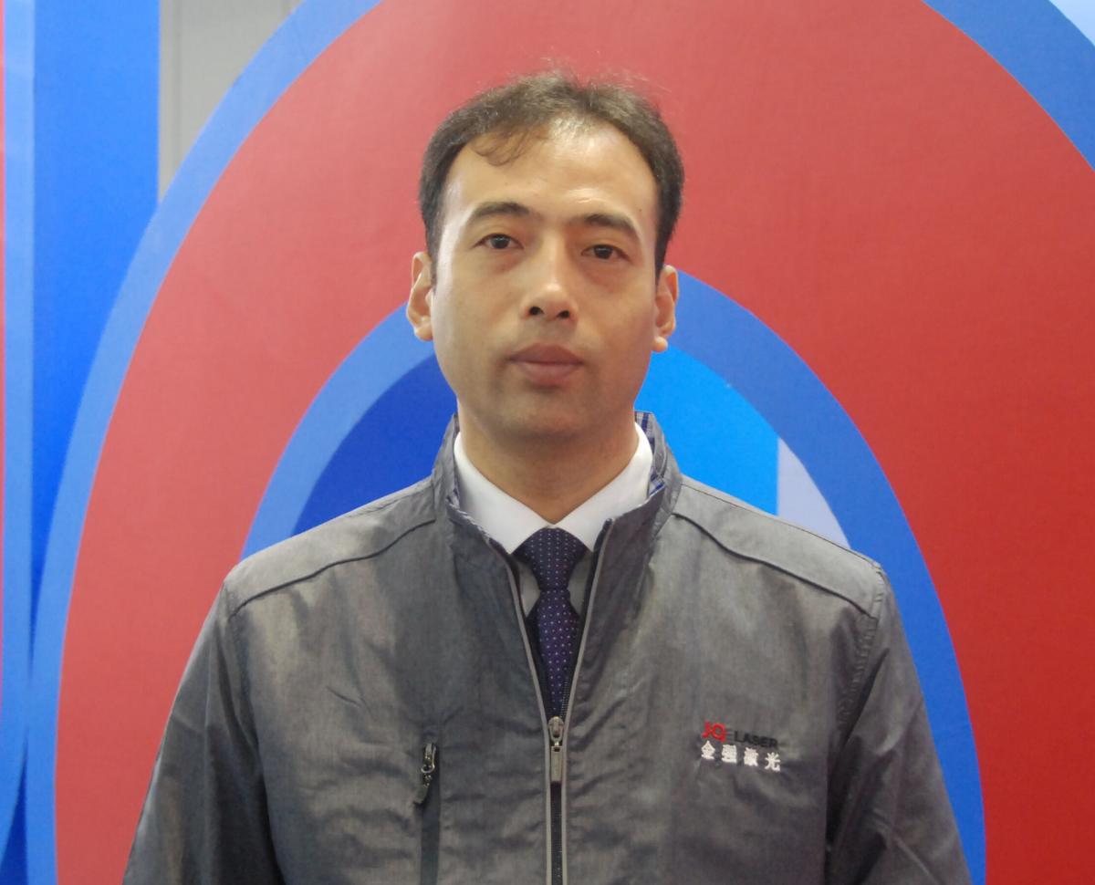 趙方強，濟南金強激光數控設備有限公司董事長
