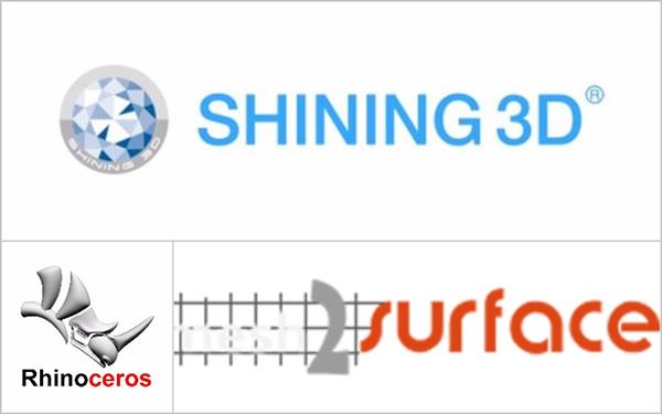 先臨三維與Rhinoceros 3D和Mesh2Surface合作 擴展3D建模軟件產品