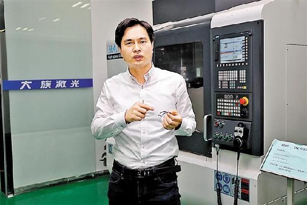 走近大族激光自動化第一人:郭啟軍 走近大族激光自動化第一人:郭啟軍