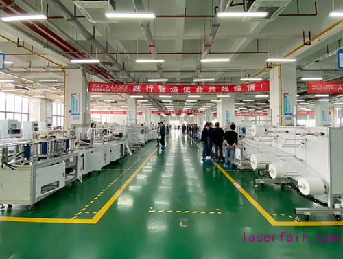 聚焦|大族激光口罩機助力全球抗擊新冠肺炎