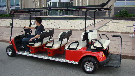 太陽能電動(dòng)觀光車