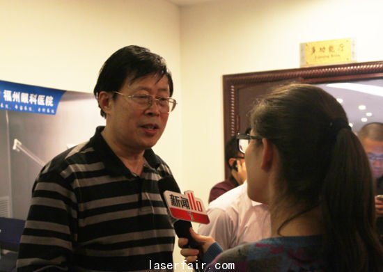 福州眼科醫院院長侯家敏肯定近視手術的安全性