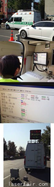 尾氣遙感監測車天津上路