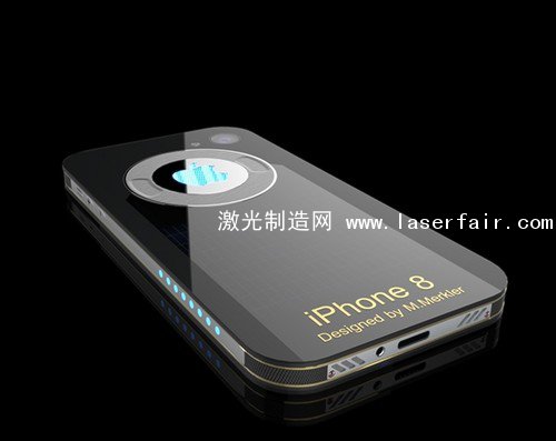 iPhone8概念機（圖片來自Behance）