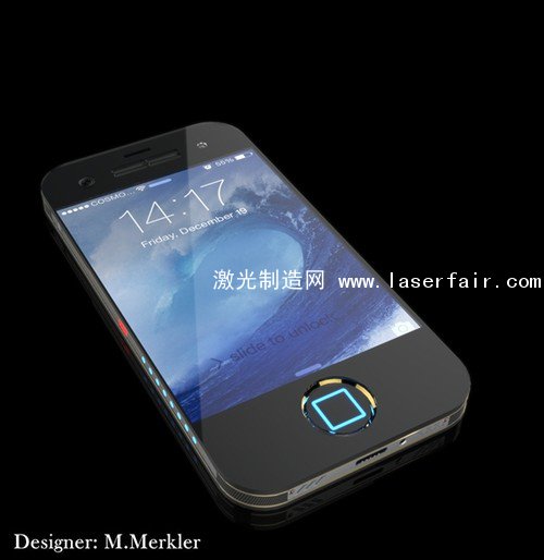 丑爆了 iPhone8概念機帶激光鍵盤投影